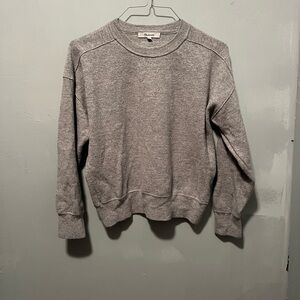 Madewell Gray Women's Sweater - 100% Merino Wool
